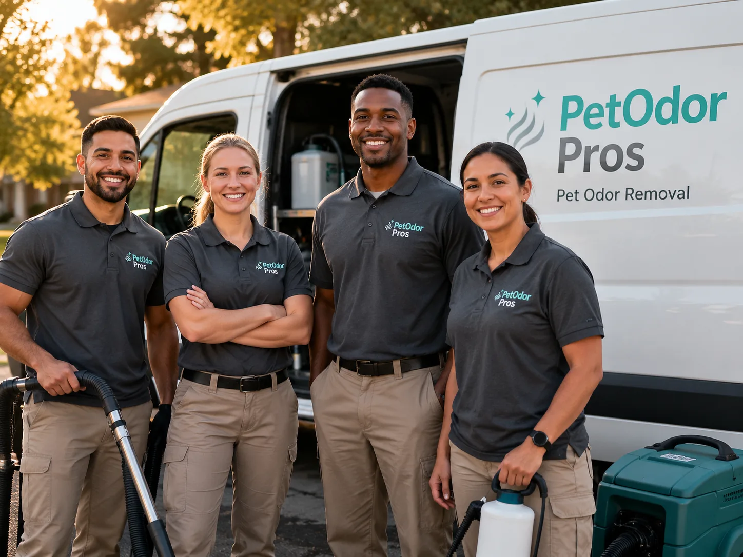 Pet Odor Removal team serving Highland, CA
